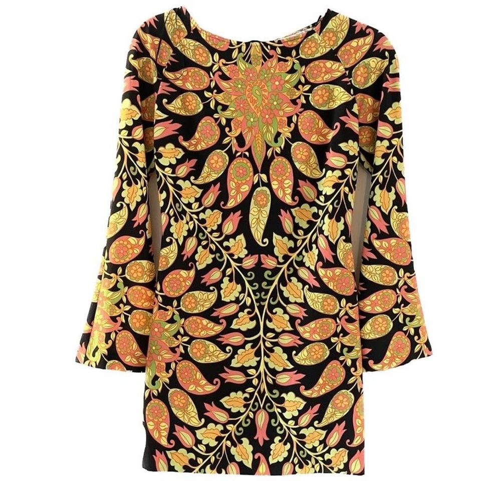Retro Paisley Zara Mini Dress
